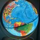 Illuminated Relief Globe – Scan-Globe Model 3Z Gyroscopic