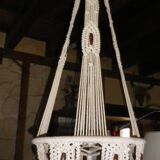 Suspension macramé