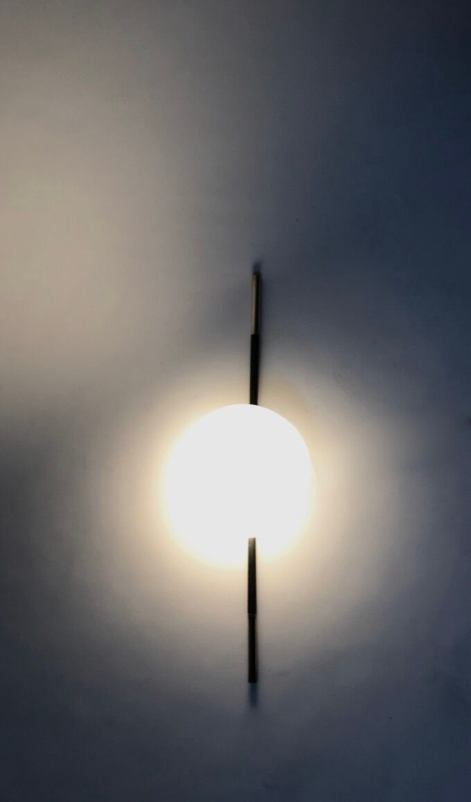 Wall lamp Lunel France 1950