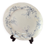 assiette plate W.A.A and co XIX eme