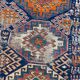 Pretty old Caucasian chirwan carpet of the 19th century  115x176cm