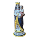 Saint Mary in Breton faience from the late 19th century.