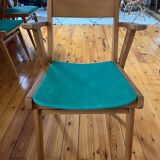 1970s chairs with compass legs