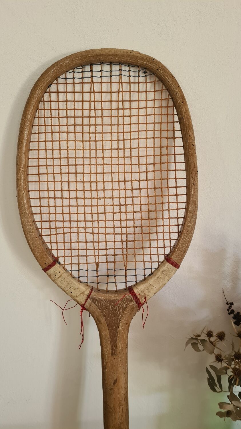 Raquette de tennis Wilson Stan Smith Champ orange jaune vintage en bois ex | eBay