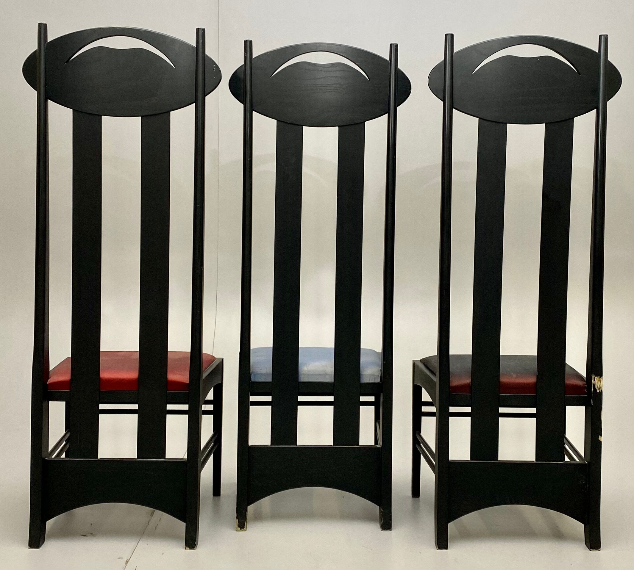3 chairs Argile by Rennie Macintosh
