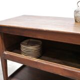 Wooden country storage cabinet