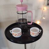 Pedestal table, vintage hairdresser's service