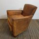 Old club chair - Leather armchair