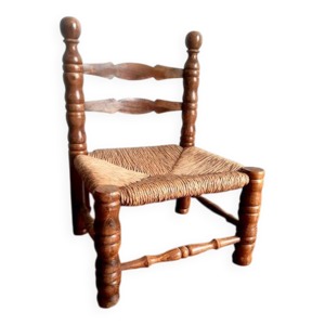 chaise basse 1940 style