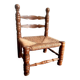 1940s Dudouyt style low chair