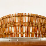 Wicker ceiling lamp