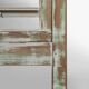 Large patinated Antique Rustic Oak Display Case, 1890s