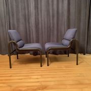 A pair of G30 armchairs by Martin Stoll, Germany, 1980s.
