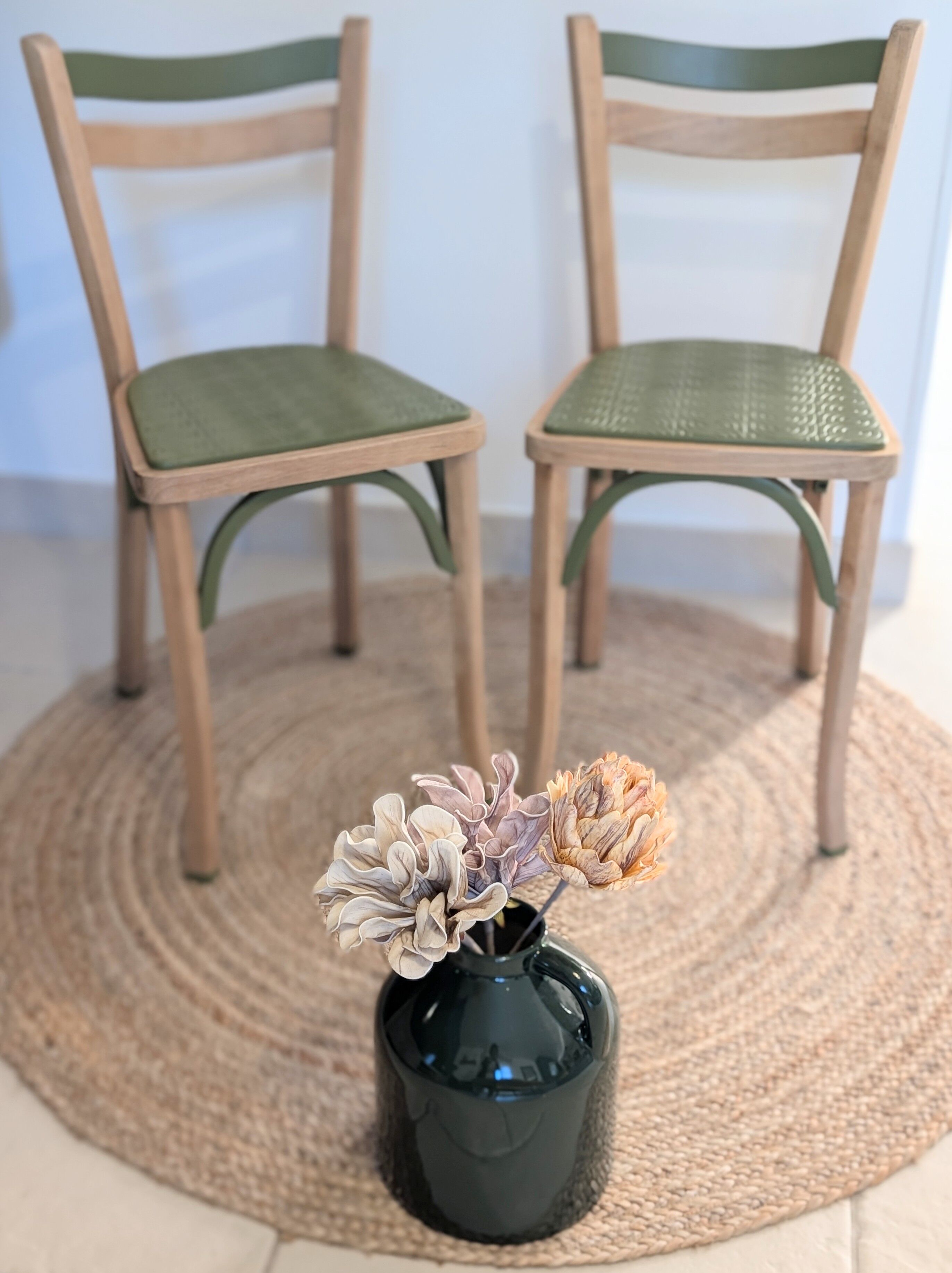 Pair of Baumann chairs