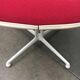 Mid-century fiberglass accent chair set with La Fonda base by Charles & Ray Eames for Herman Miller.
