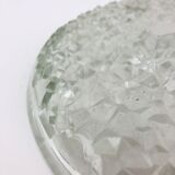 Large glass fruit cut