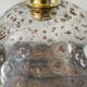 New electrified gold glitter glass pendant lamp