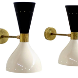 Wall lamp in the style of Italian creations of the 50s