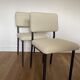 Chaise moderniste design vintage 60
