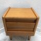 Bedside table / wooden sofa end, 1970s/1980s