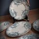 Set of 6 plates dessert Dauphin 1920