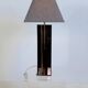 Lampe cinétique années 70 altuglas et acier chromé France, circa 1970