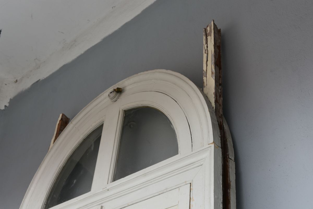 Ancient 19th-century flying doors