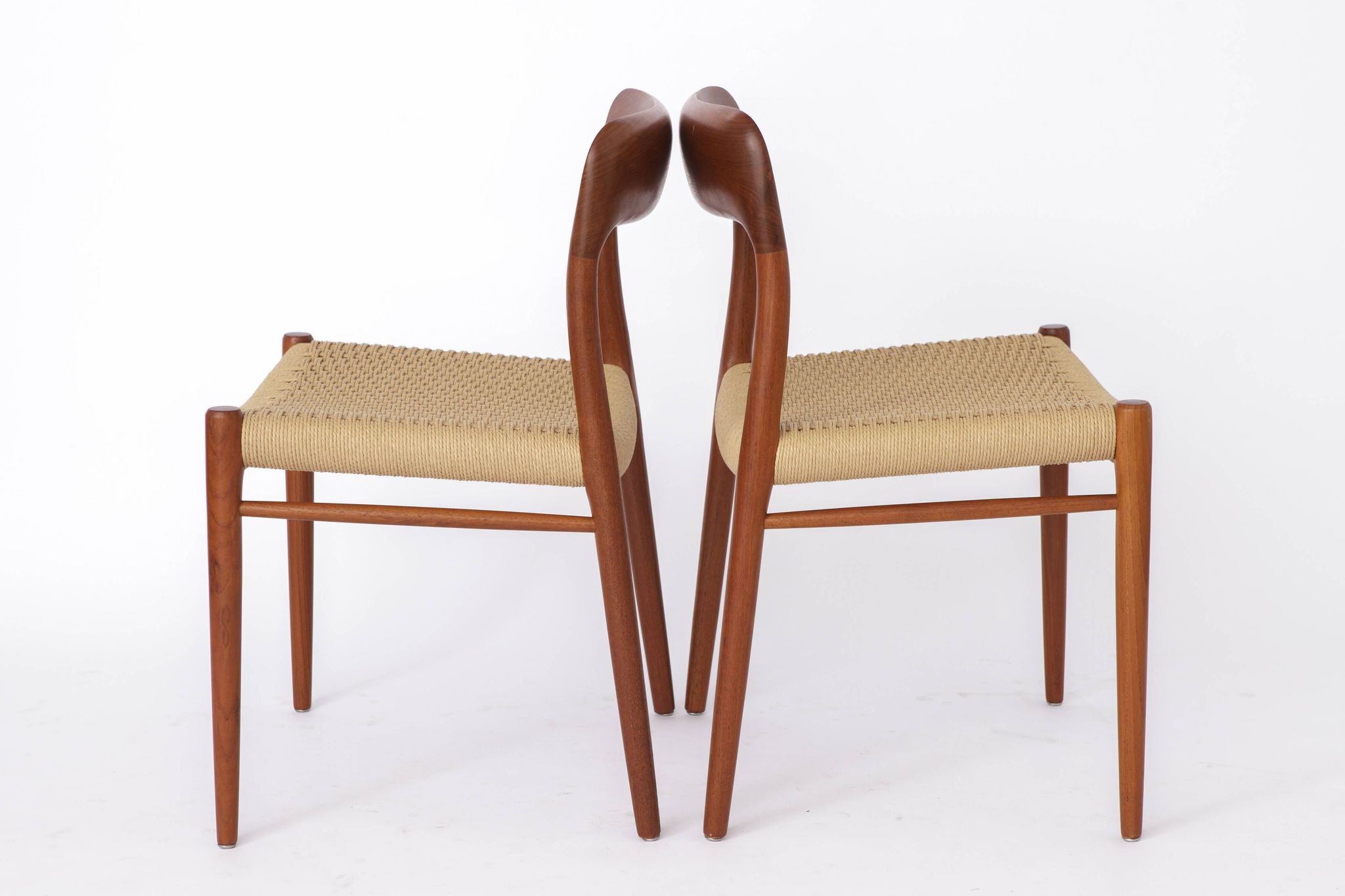 2 of 12 of Niels Otto Moller Dining Chairs, Model 75, Teak, 1950s