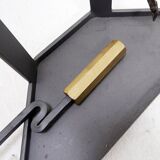 Afra & Tobia Scarpa Style Fire Tool Set - 3 Pieces & Stand