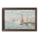 Old painting Marine Seaside signed around 1950