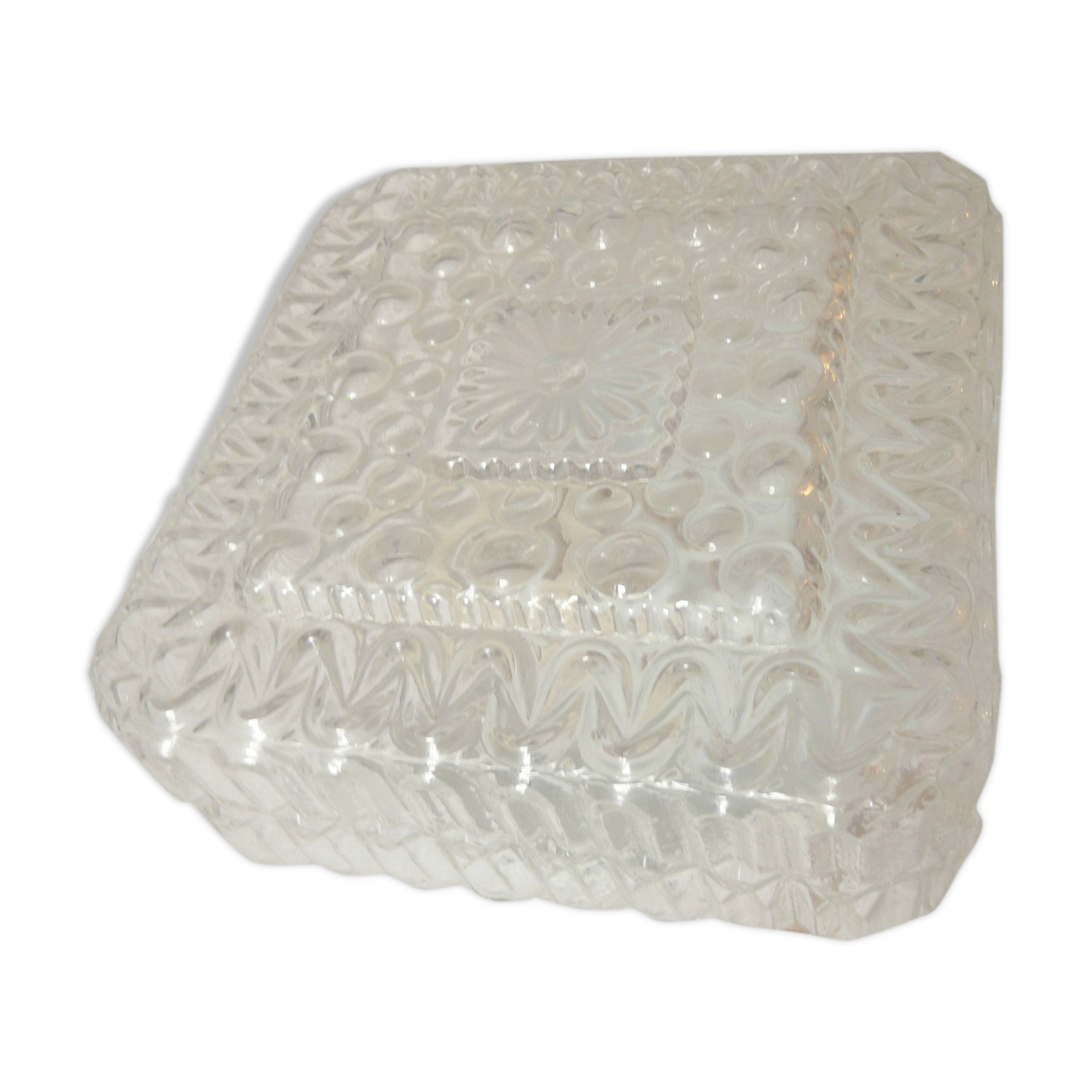 Glass square ceiling