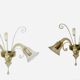 Vintage Murano glass wall light