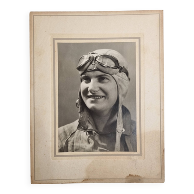 Photographie originale d’Hélène Boucher, Tirage argentique sur bristol 1930