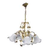 Lustre en verre de Murano, Italie, années 1990