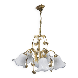 Murano Glass Chandelier, Italy, 1990s