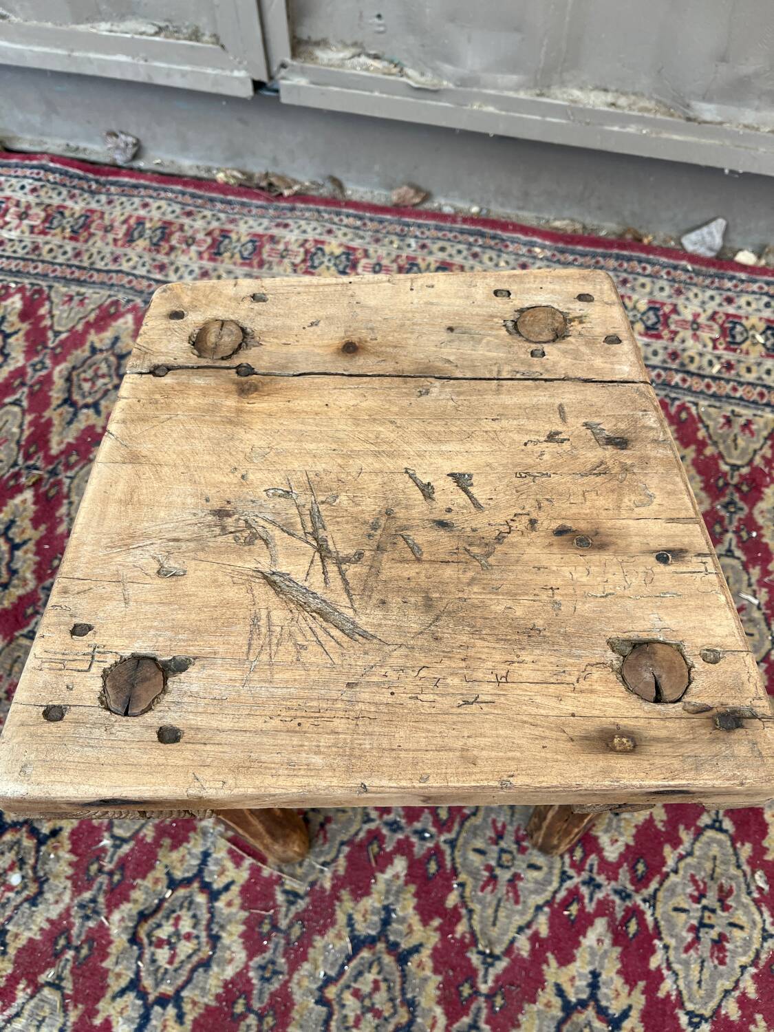Antique stool