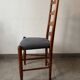 Set of 8 Scandinavian ladderback chairs, 1960s.