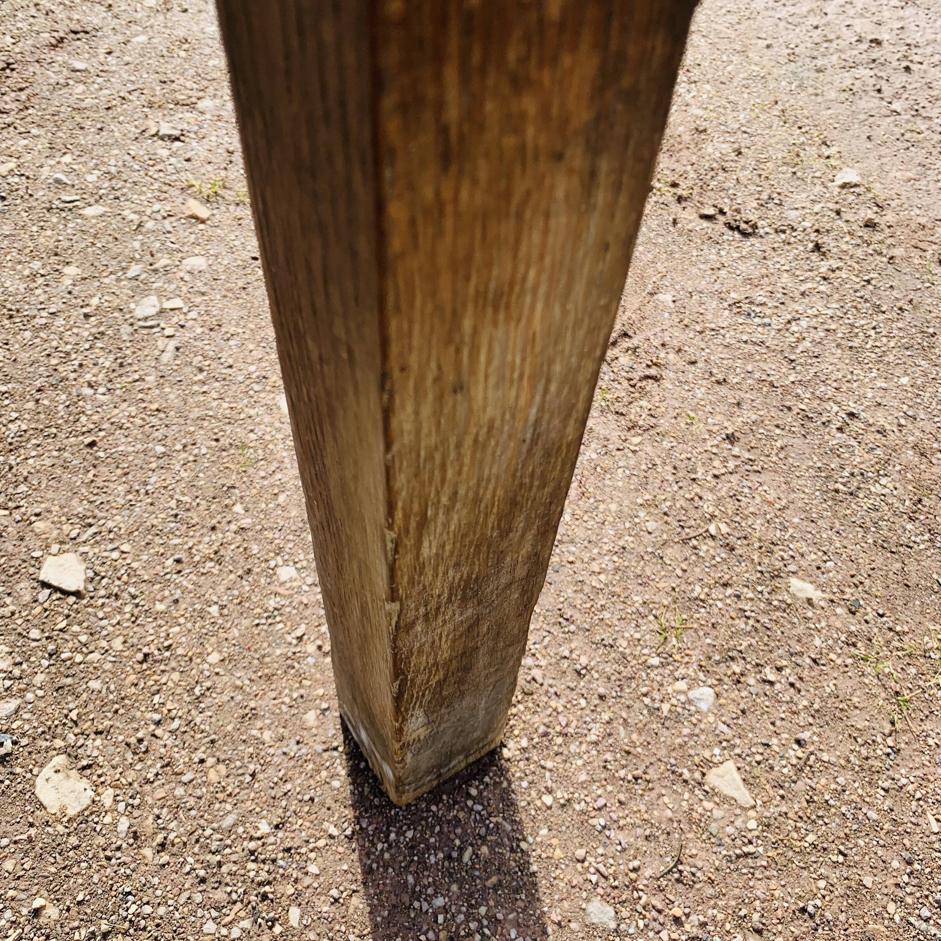 Table de ferme 1m38
