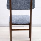 Six of Edmondo Palutari for Dassi Mid-Century Italian Teak Dining Chairs,50