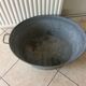 Oval zinc basin