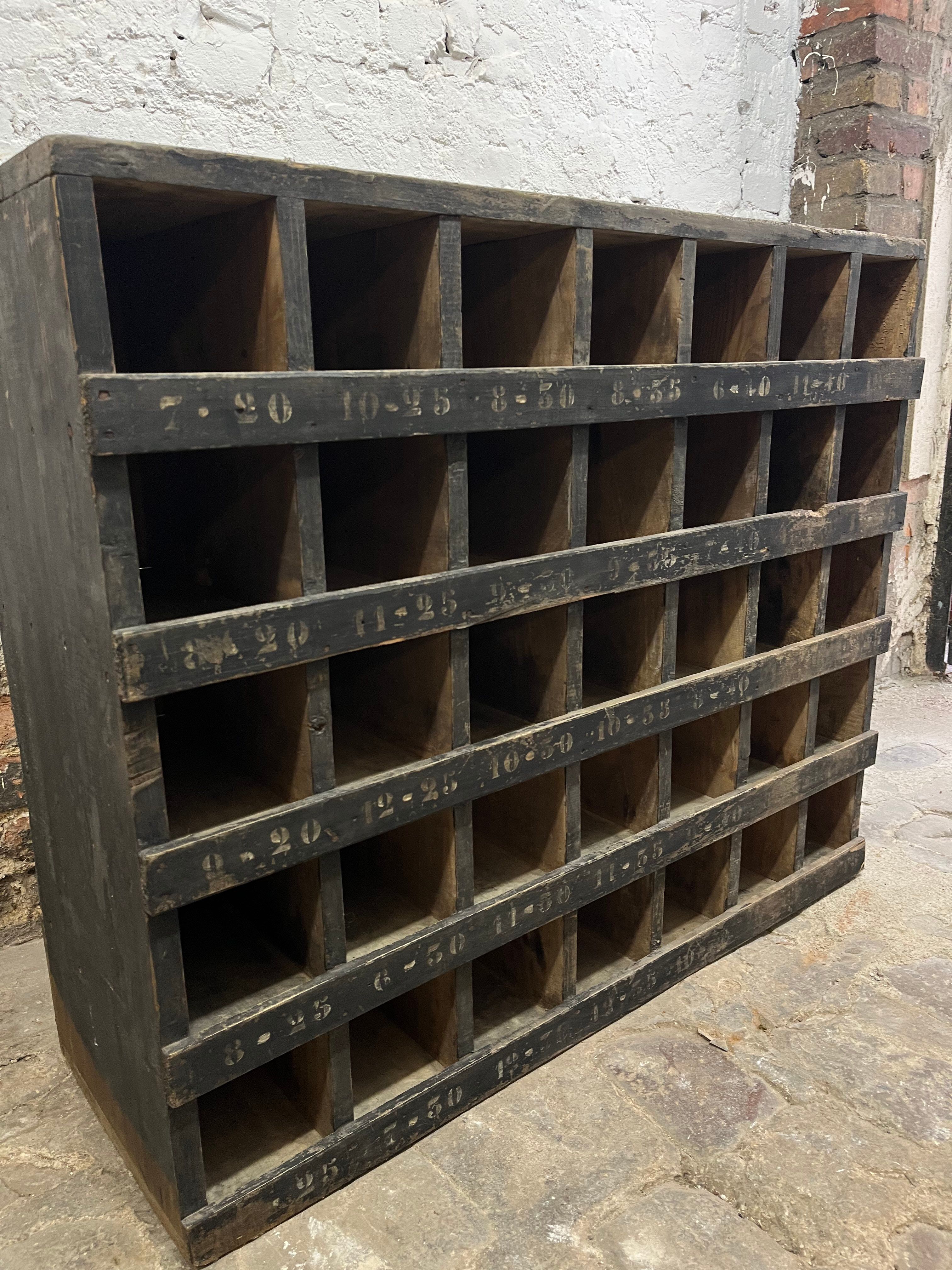 Furnishing from workshop to locker