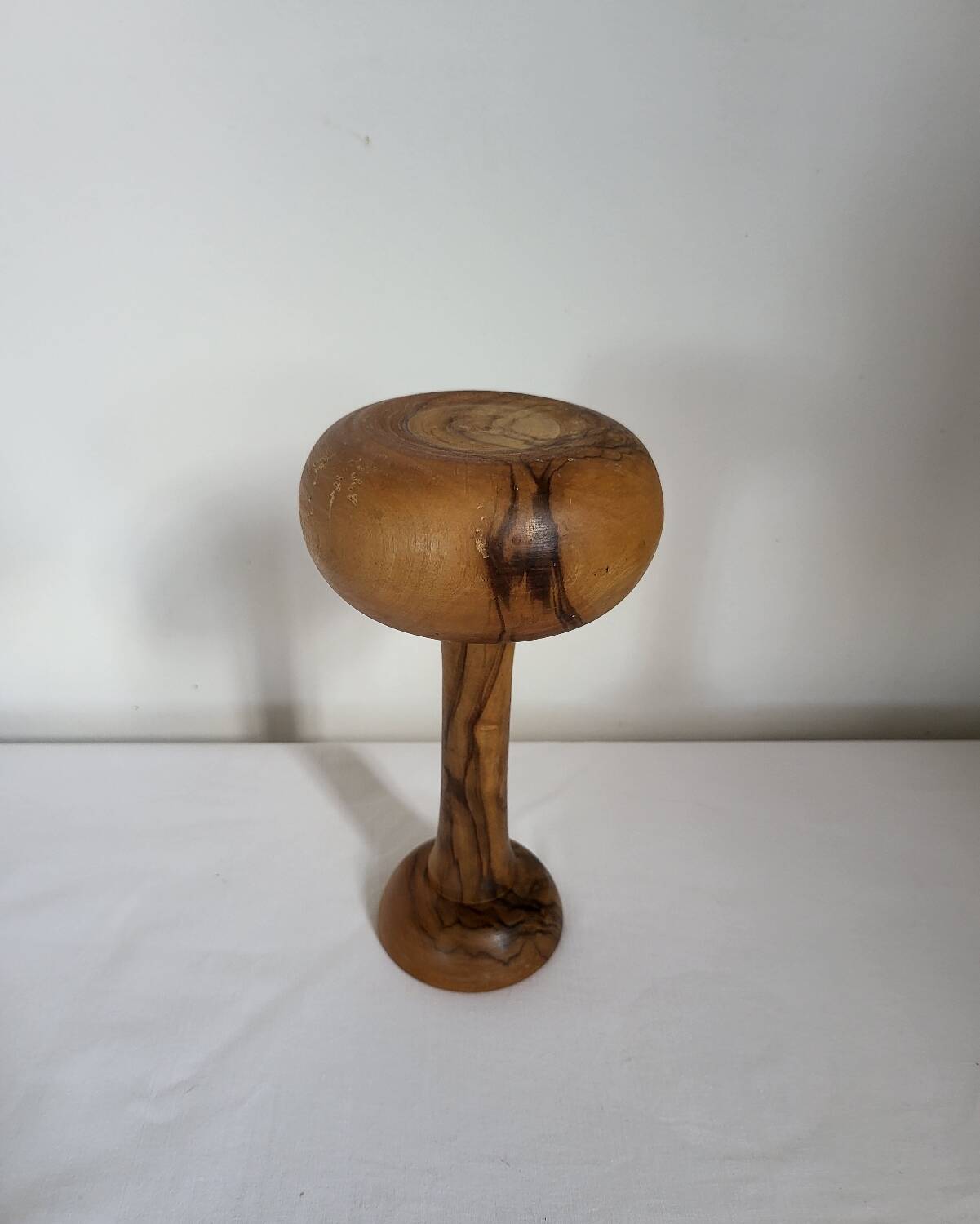 Porte chapeau en bois tourné, buis