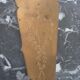 Old brass and silver pie shovel