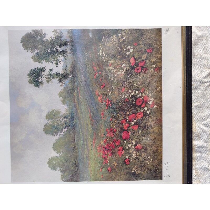 Lithograph by J.C. Resche, print 89/220.