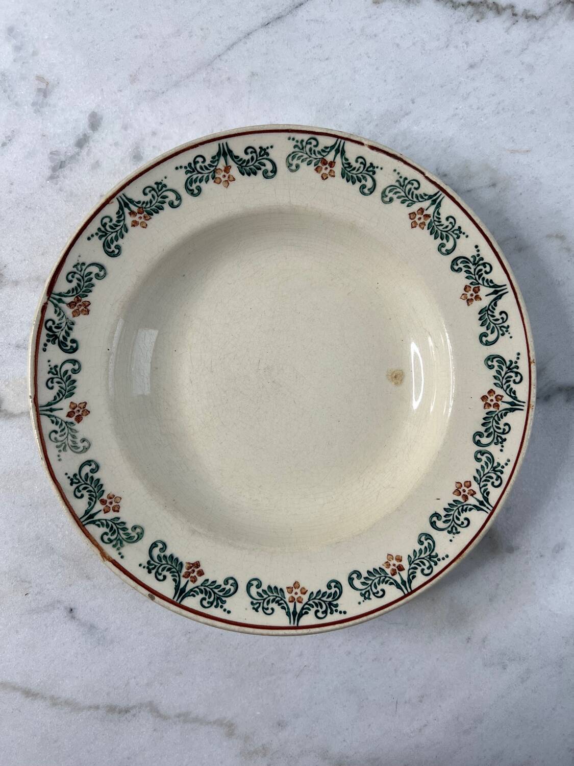 Hollow plate, iron-rich earth, EPCI Hamage and Moulin Nord