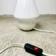 Opaline Glass Swirl Mushroom Table Lamp By Hala Zeist, The Netherlands 1960S