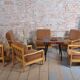 Mid-Century Armchairs from Jitona Soběslav, Czech, 1960s, Set of 6