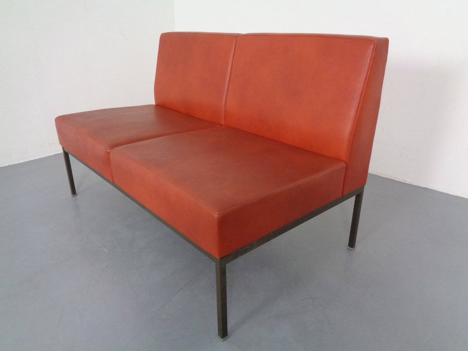 Minimalist 2-Seater and 3-Seater Bench, Germany, 1960s, Set of 2