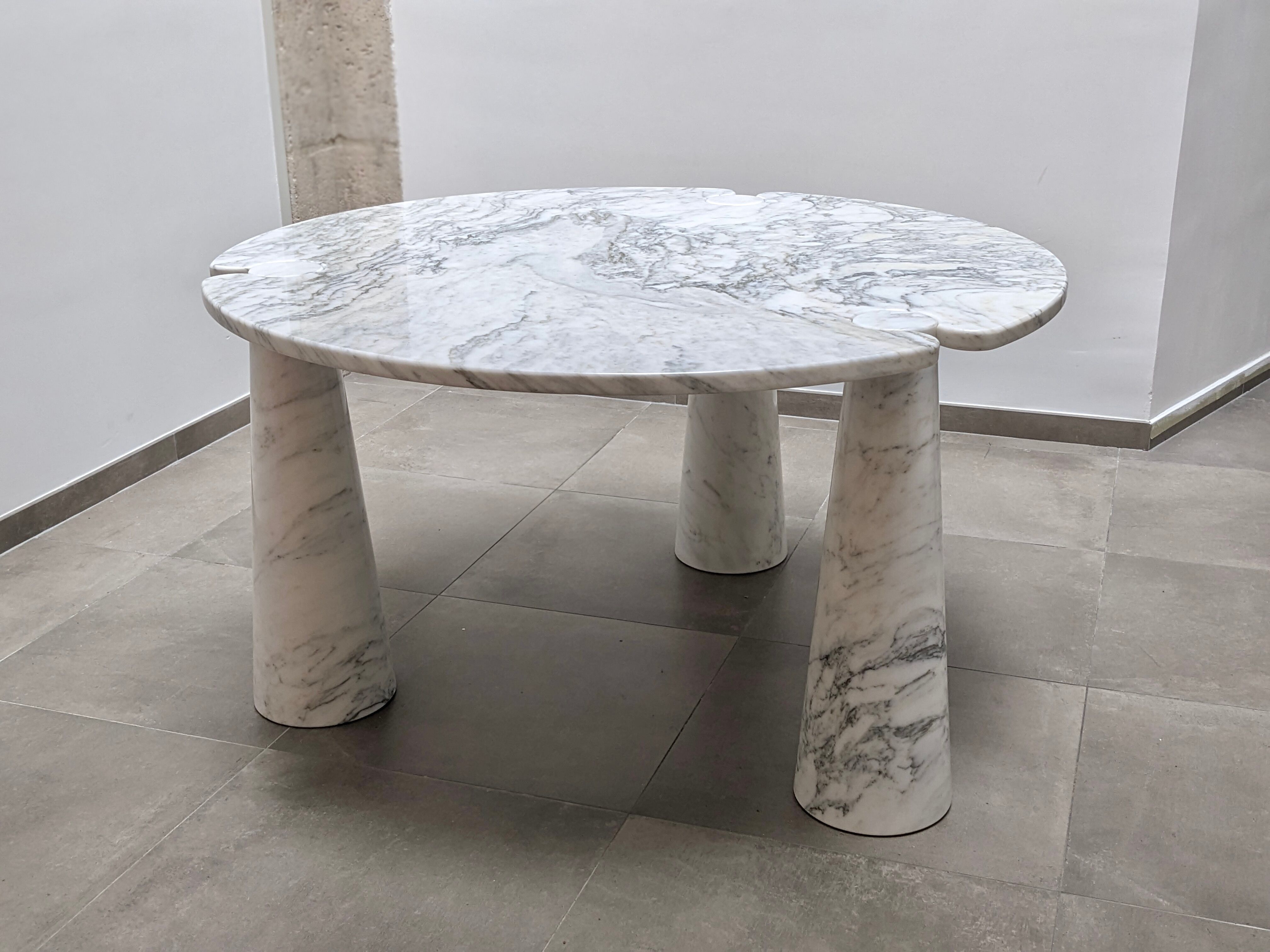 Dining table "Eros" Angelo Mangiarotti for Skipper
