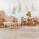 Rattan desk